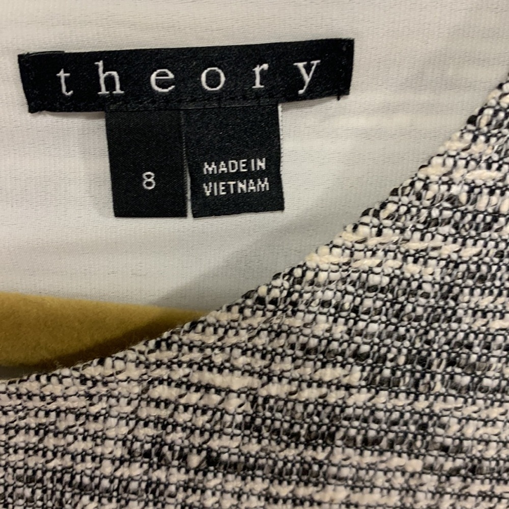 Theory fit and flare mini dress size 8 - Picture 3 of 3